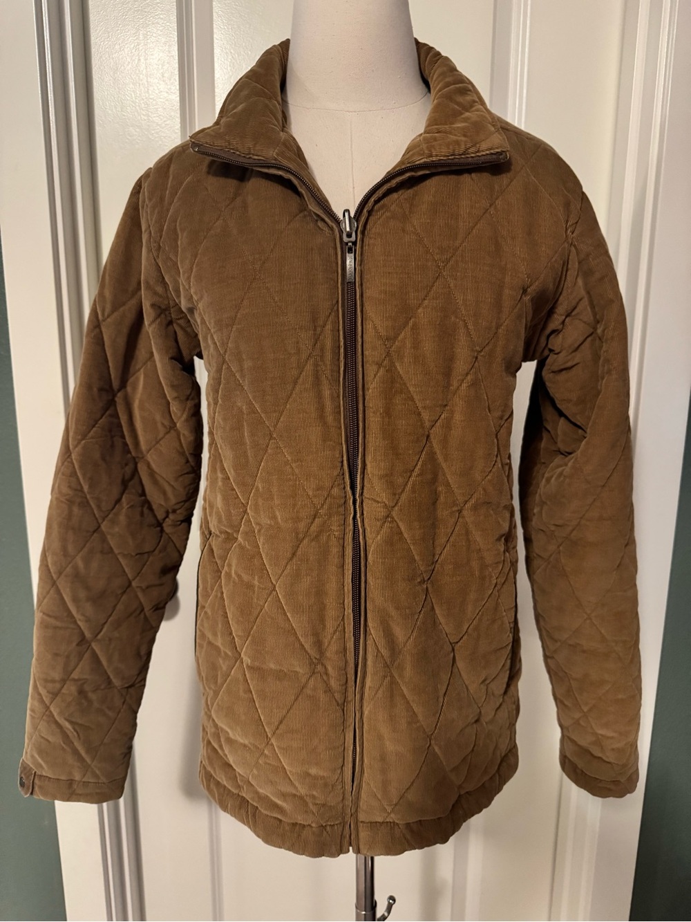 VTG Pacific Trail Quilted Brown Lightweight Jacket